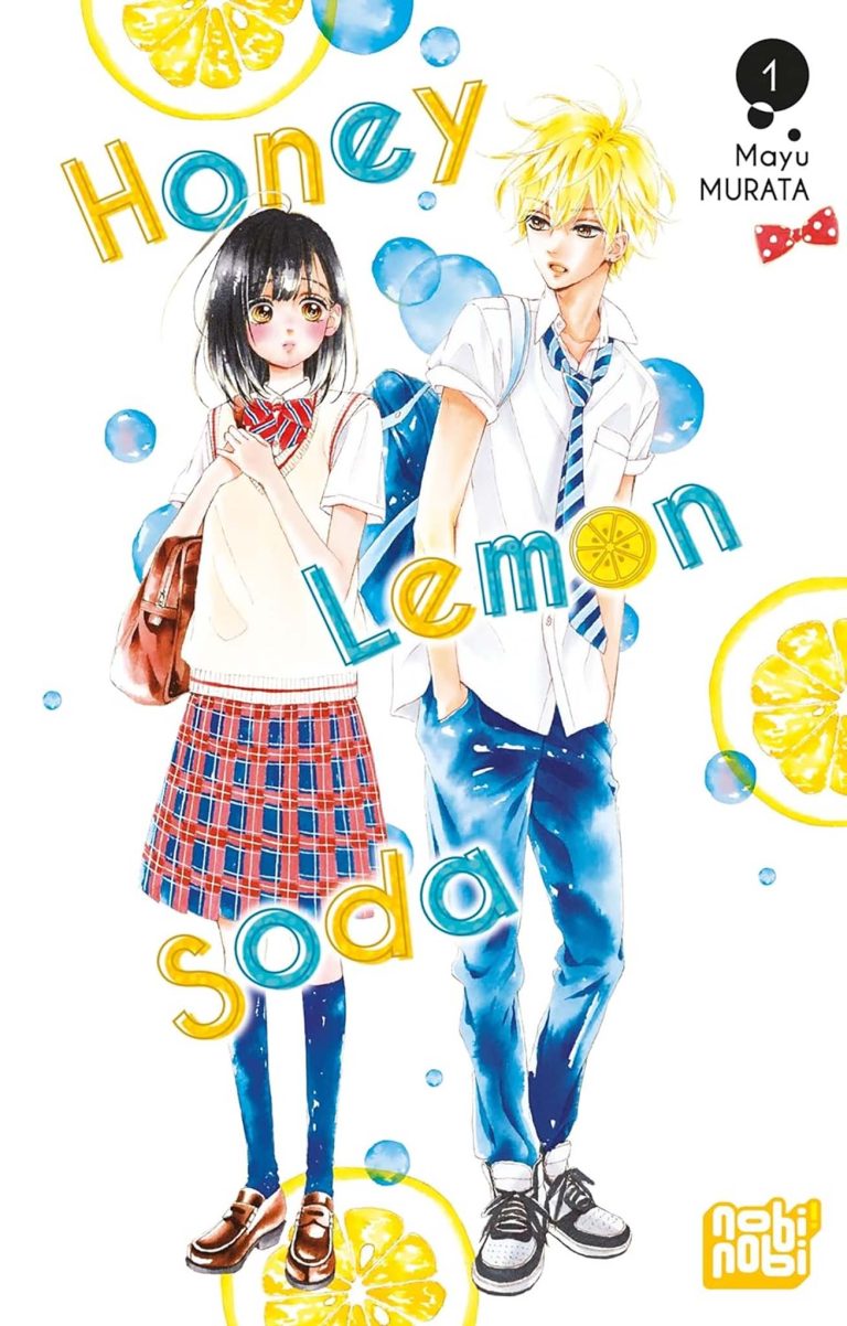 Tome 1 du manga Honey Lemon Soda.