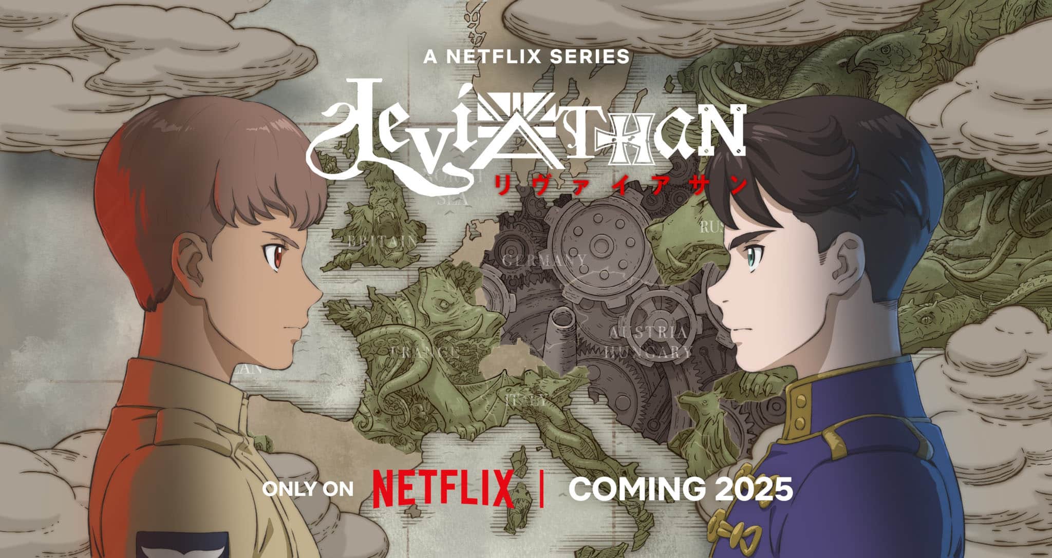 Premier visuel pour l'anime Leviathan.