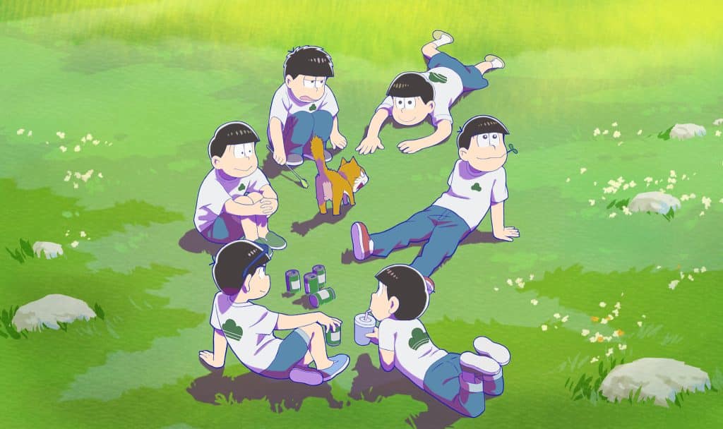 Premier visuel pour l'anime Osomatsu-san saison 4.