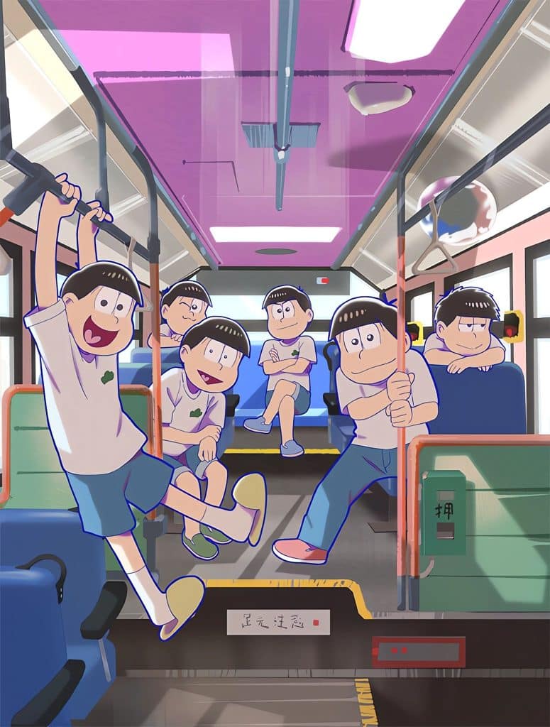 Second visuel pour l'anime Osomatsu-san saison 4.