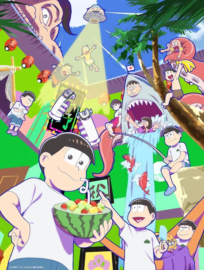 Troisième visuel pour l'anime Osomatsu-san saison 4.