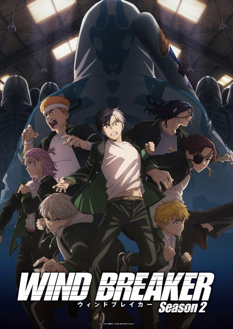 Second visuel pour l'anime WIND BREAKER saison 2.