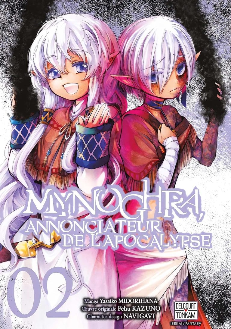 Tome 2 du manga Mynoghra : Annonciateur de l'apocalypse.