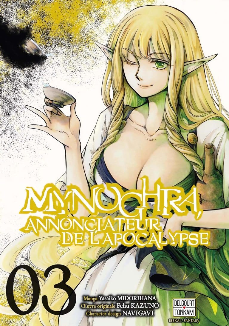 Tome 3 du manga Mynoghra : Annonciateur de l'apocalypse.