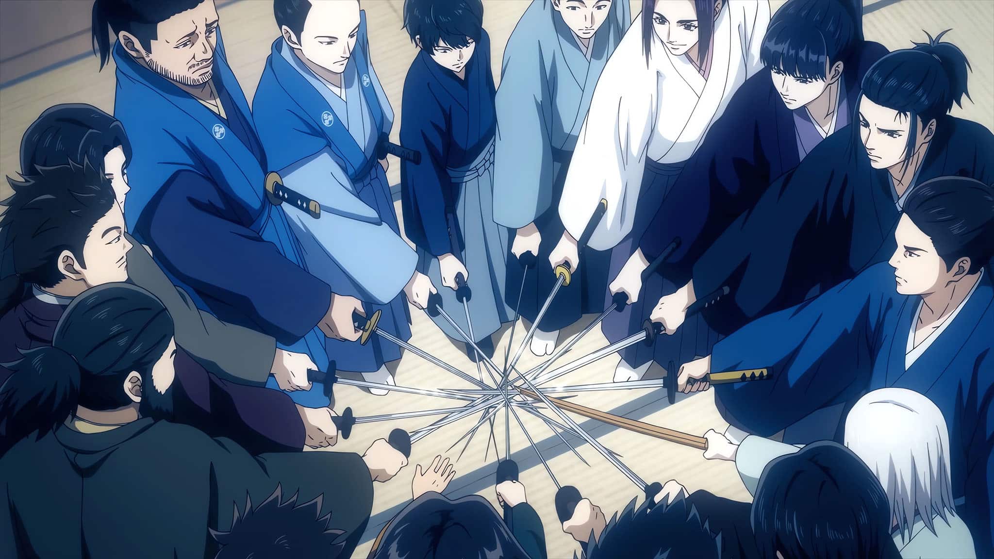 Trailer conceptuel pour l'anime Ao no Miburo (Blue Wolves).