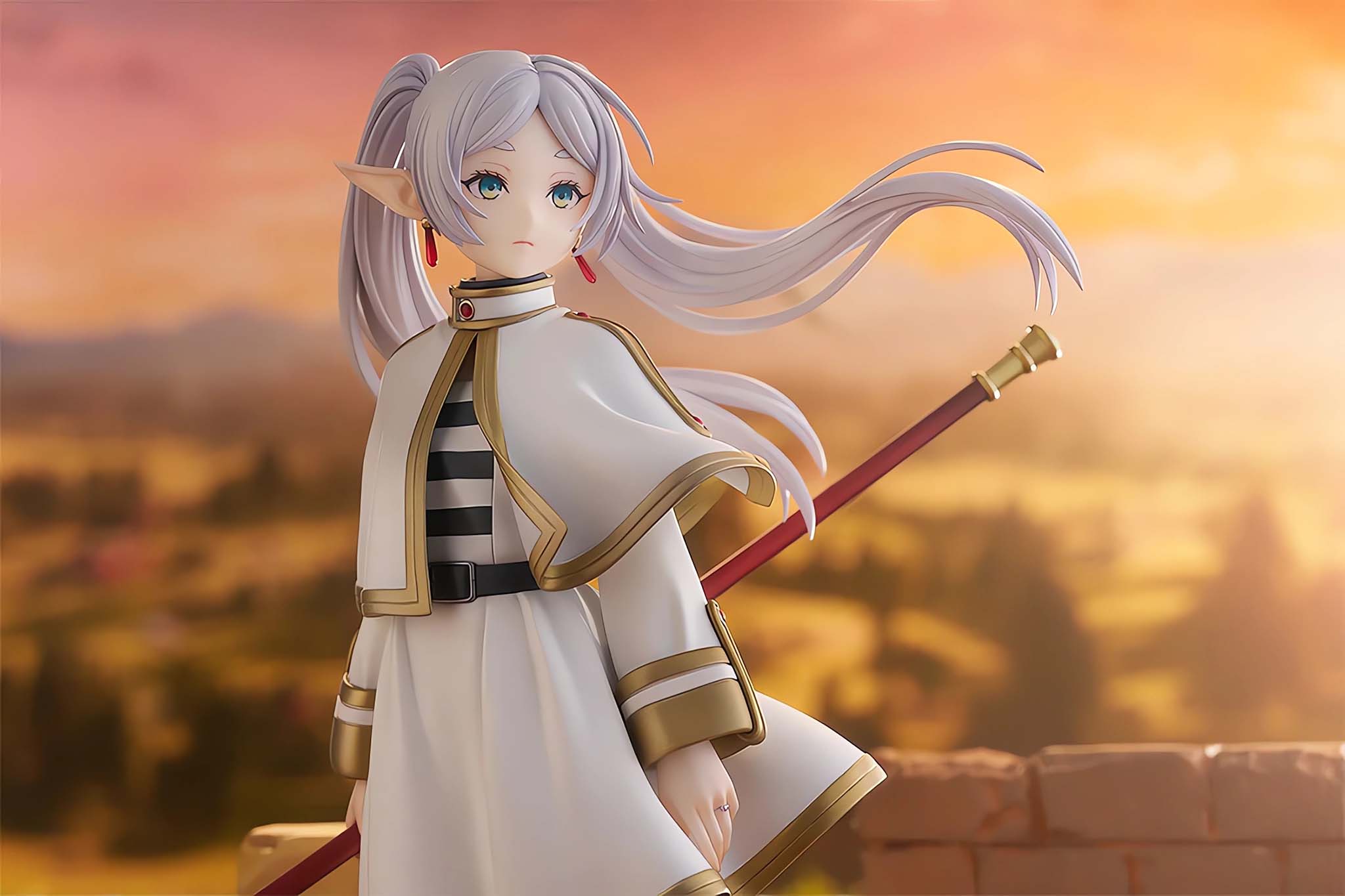 Présentation de la figurine Frieren : Magic of the Eventide Glow par Goodsmile Company.