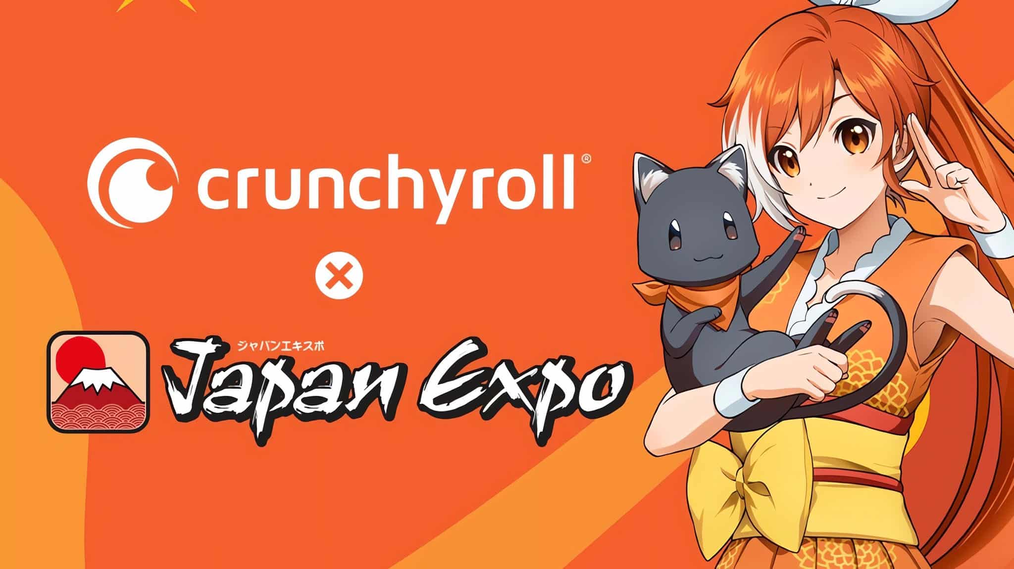 Résumé des annonces de Crunchyroll lors de Japan Expo 2024.