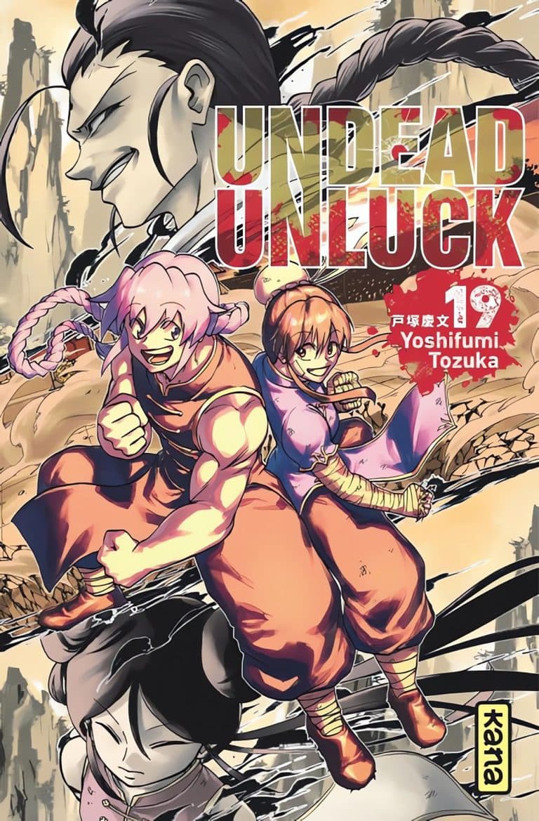 Tome 19 du manga Undead Unluck.