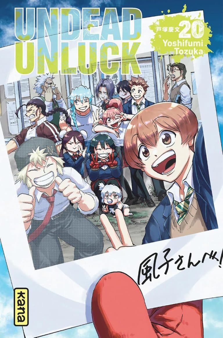 Tome 20 du manga Undead Unluck.