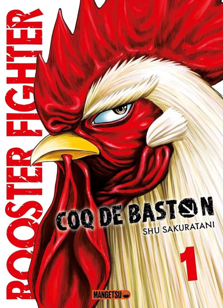 Tome 1 du manga Rooster Fighter : Coq de Baston.