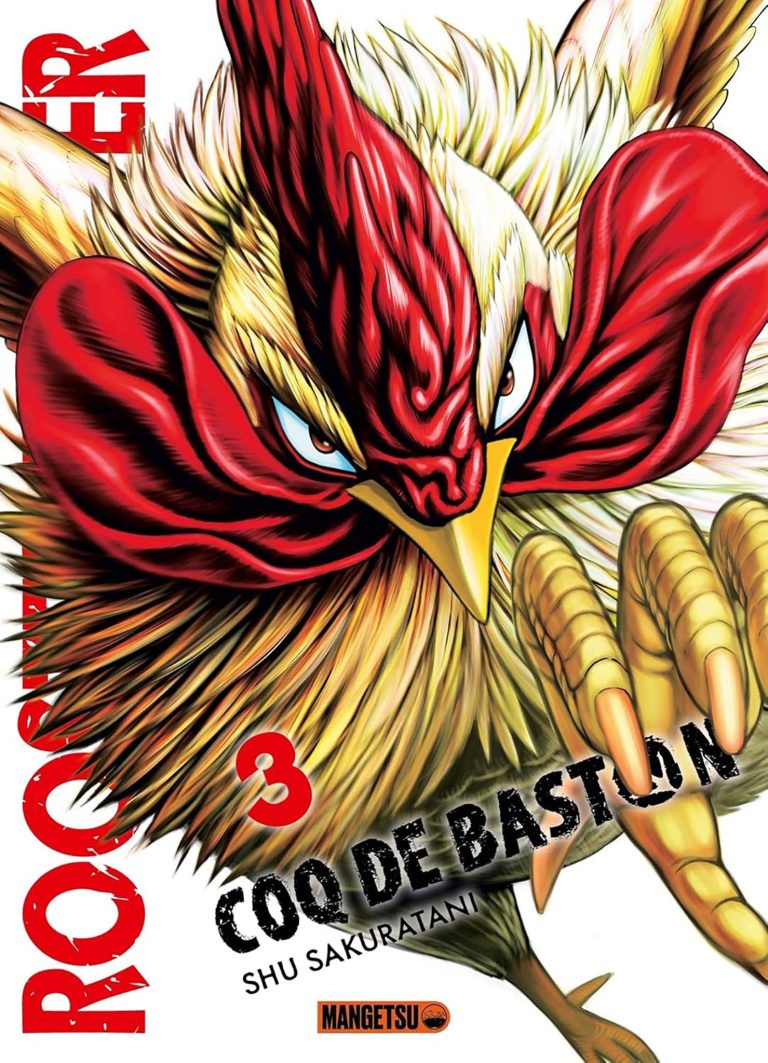 Tome 3 du manga Rooster Fighter : Coq de Baston.