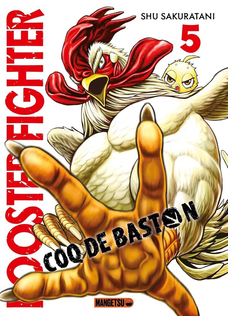 Tome 5 du manga Rooster Fighter : Coq de Baston.