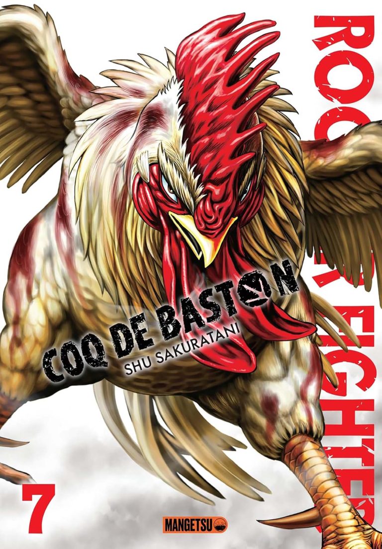 Tome 7 du manga Rooster Fighter : Coq de Baston.