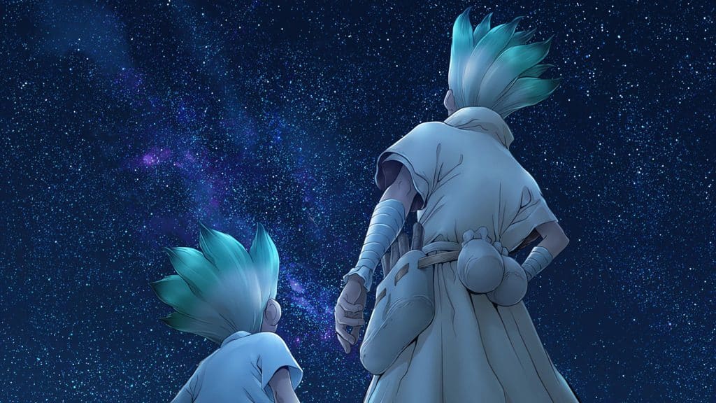 Annonce de la diffusion de la saison 4 de l'anime Dr. STONE pour 2025.