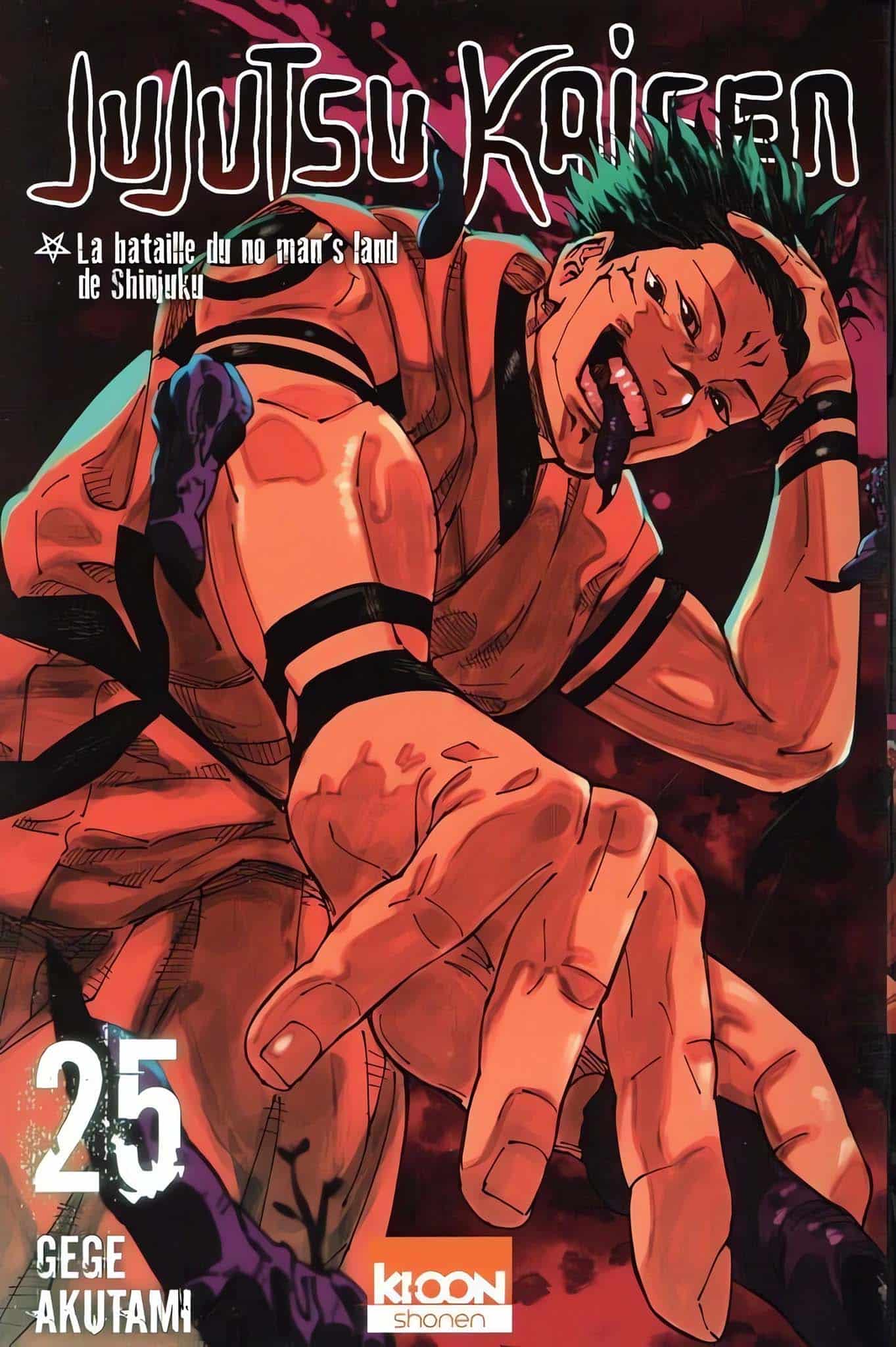 Tome 25 du manga Jujutsu Kaisen.