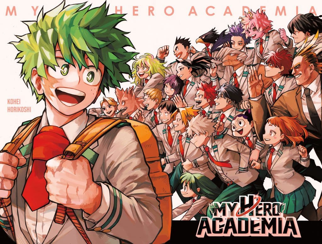 Annonce de la fin du manga My Hero Academia, 10 ans après son lancement.