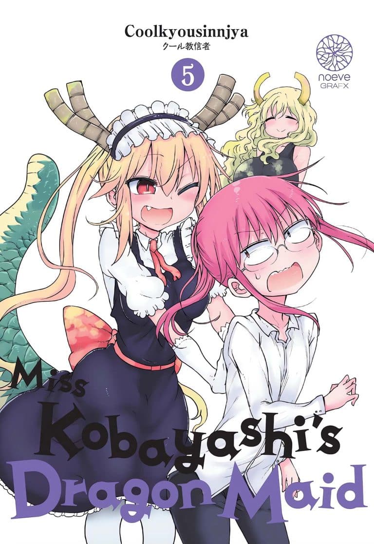 Tome 5 du manga Miss Kobayashi's Dragon Maid.