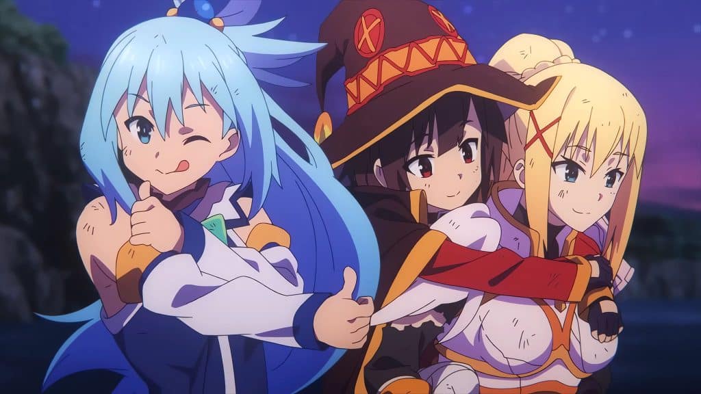 Annonce de l'anime KONOSUBA Saison 3 OVA.