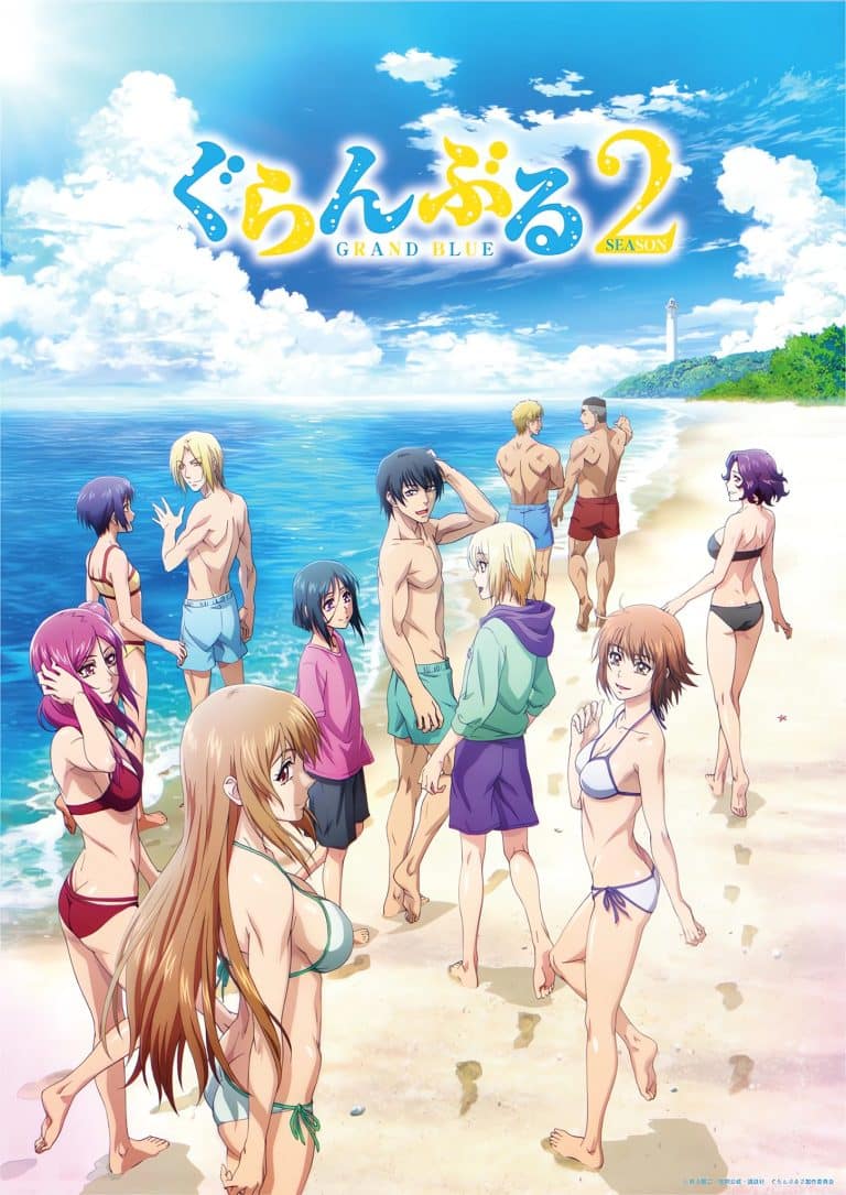 Second visuel pour l'anime Grand Blue Saison 2.