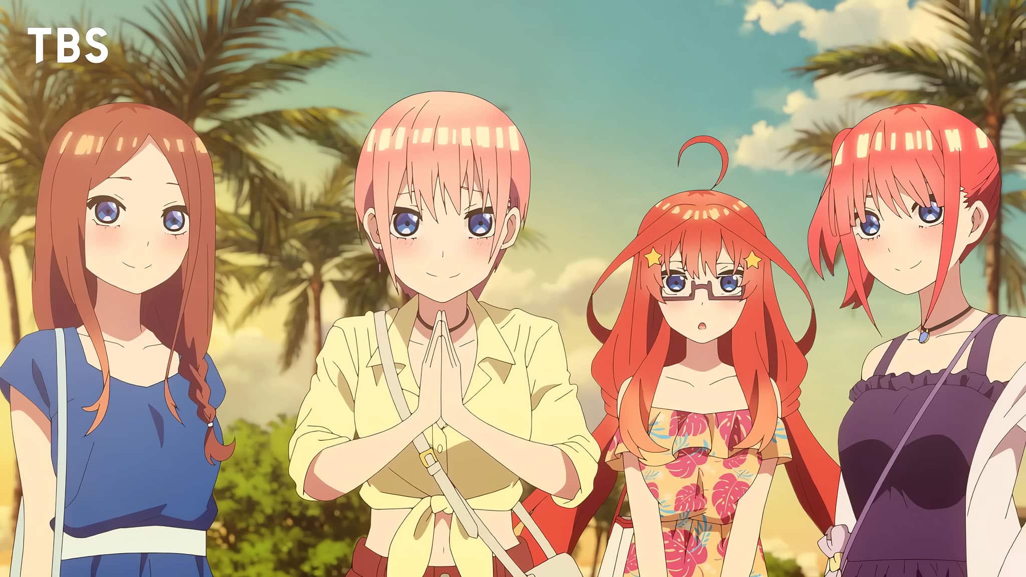 Premier trailer pour l'anime The Quintessential Quintuplets*.