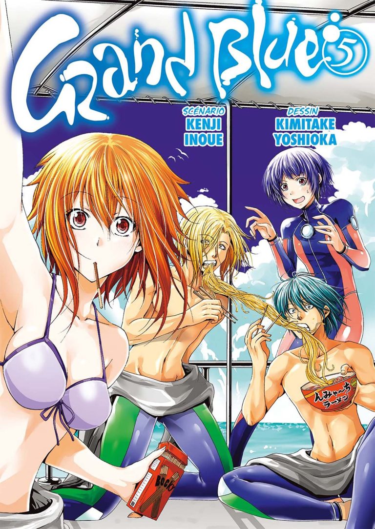 Tome 5 du manga Grand Blue.