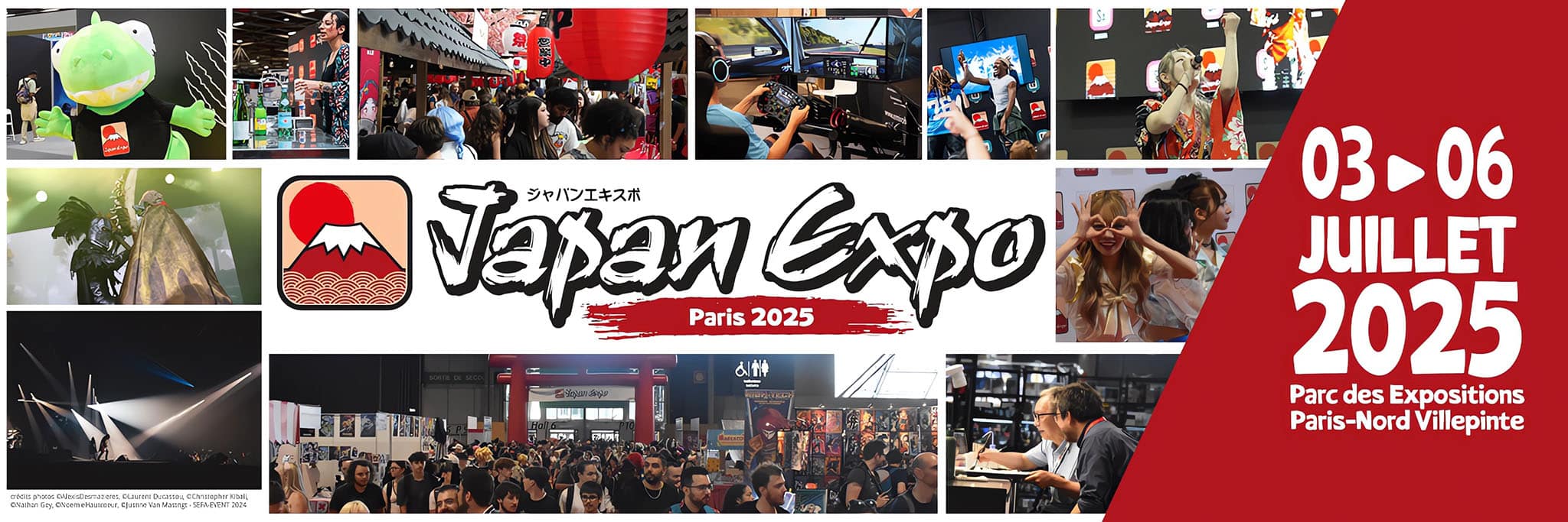 Annonce des dates pour l'évènement Japan Expo 2025.