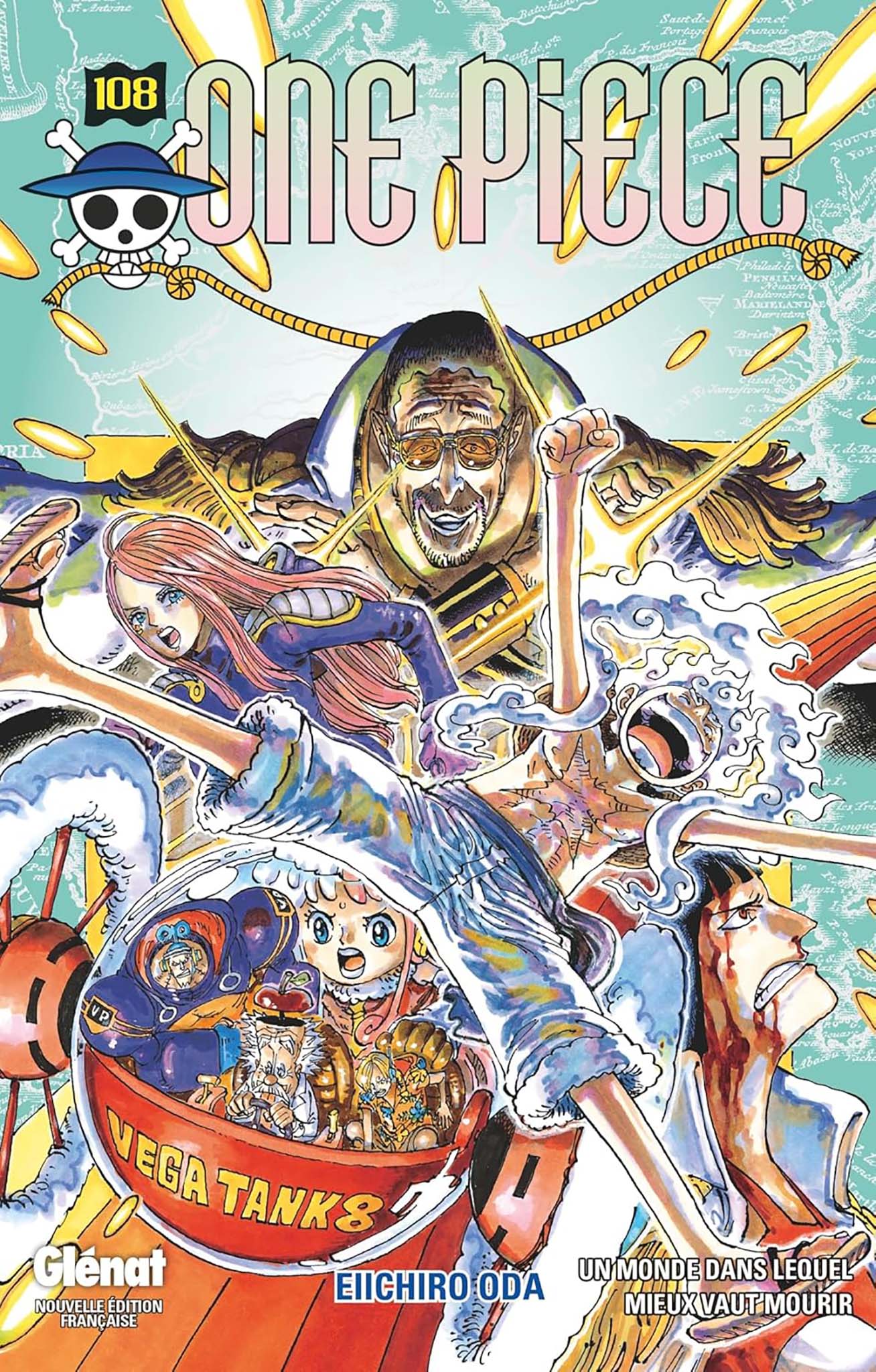 Tome 108 du manga ONE PIECE.