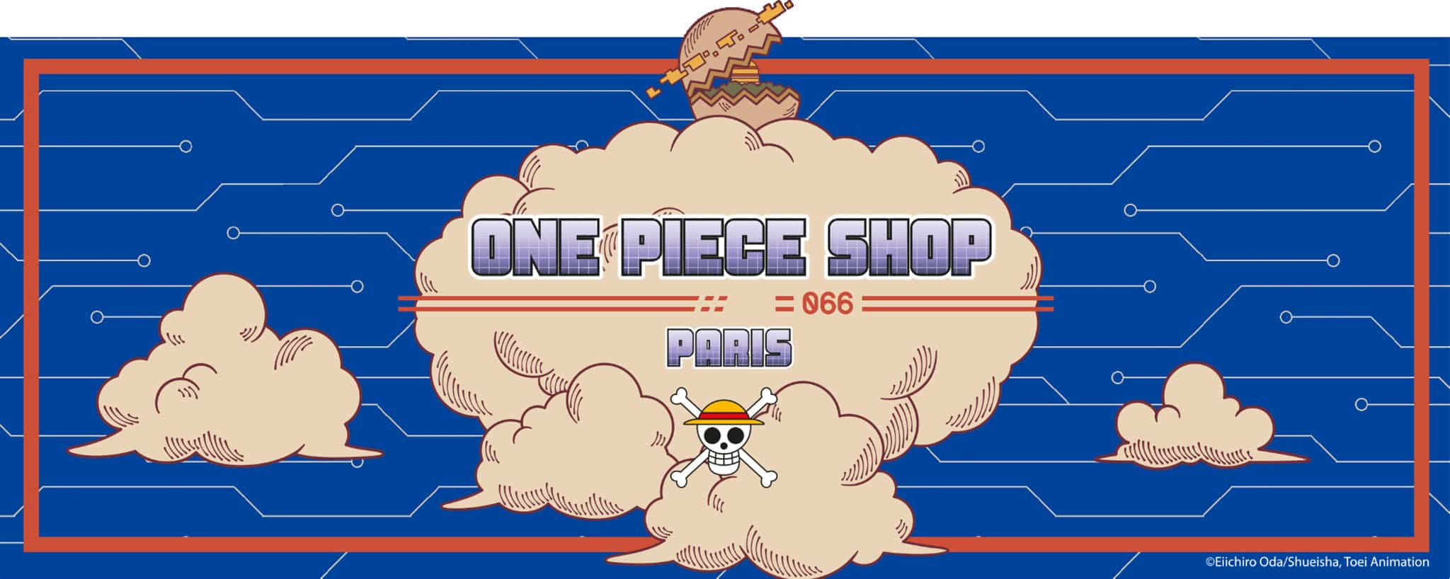 Présentation du One Piece Pop-up Shop Paris.