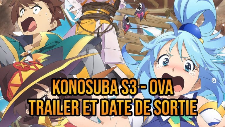 Annonce de la date de sortie pour l'anime KONOSUBA Saison 3 OVA : BONUS STAGE.