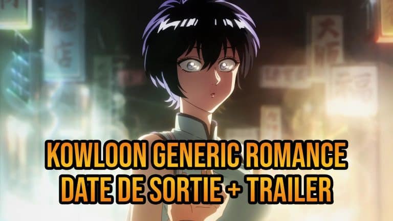 Annonce de la date de sortie de l'anime Kowloon Generic Romance pour avril 2025.