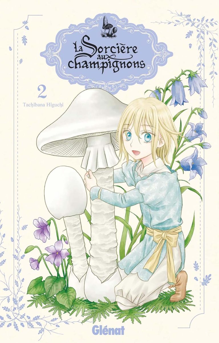 Tome 2 du manga La Sorcière aux Champignons.