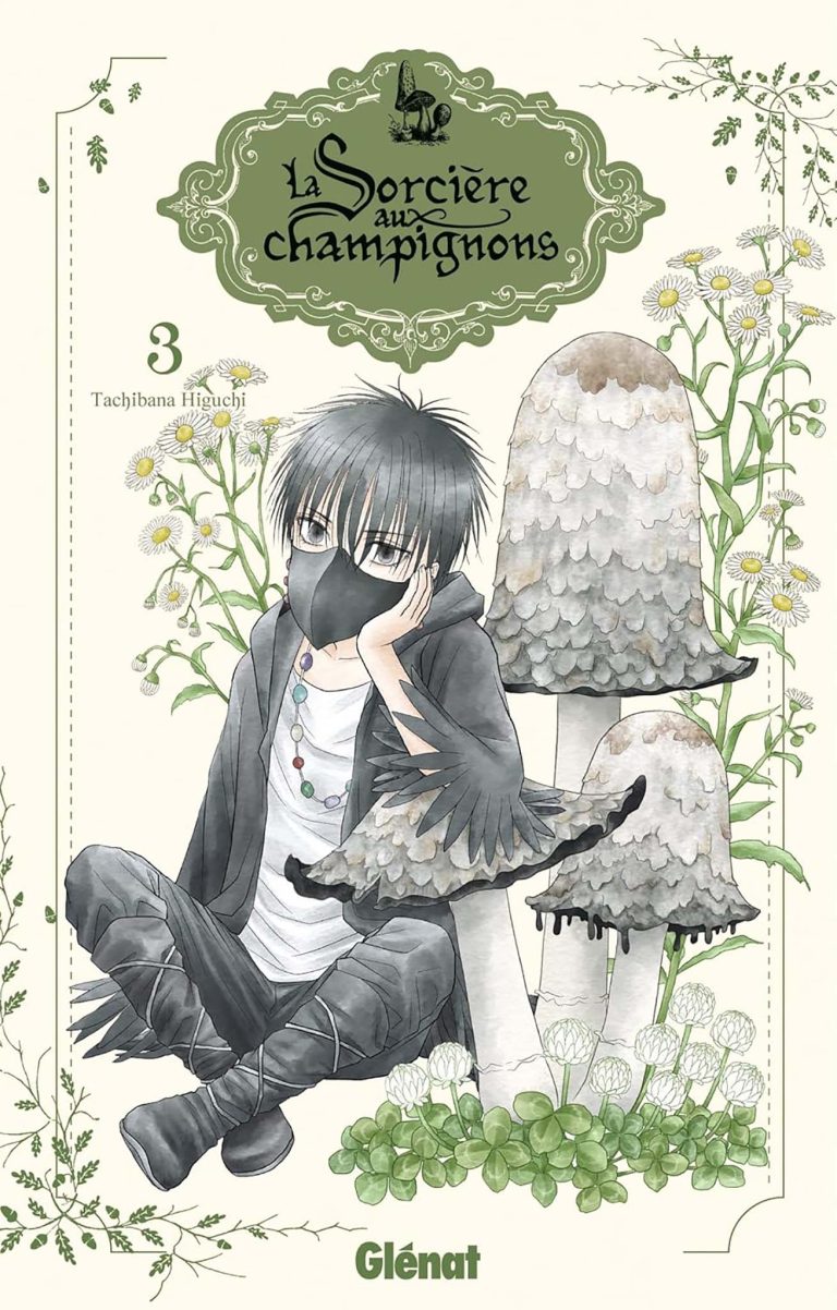 Tome 3 du manga La Sorcière aux Champignons.