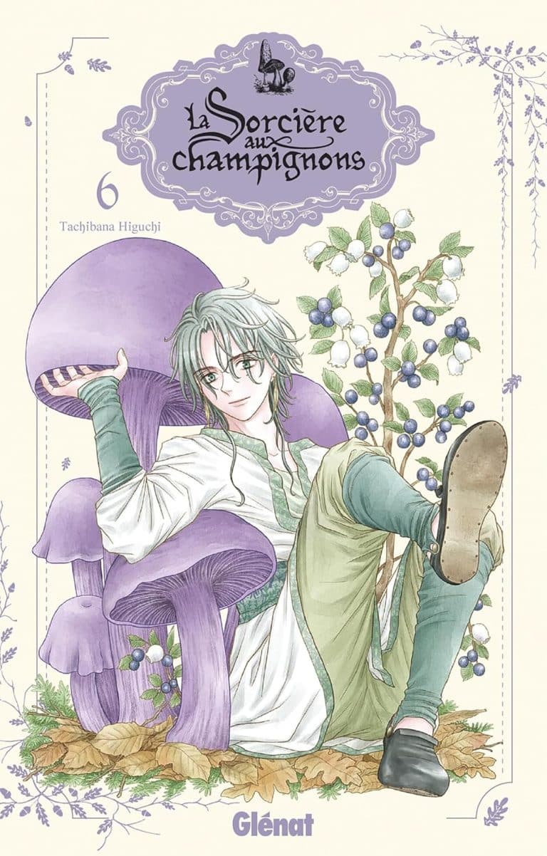 Tome 6 du manga La Sorcière aux Champignons.