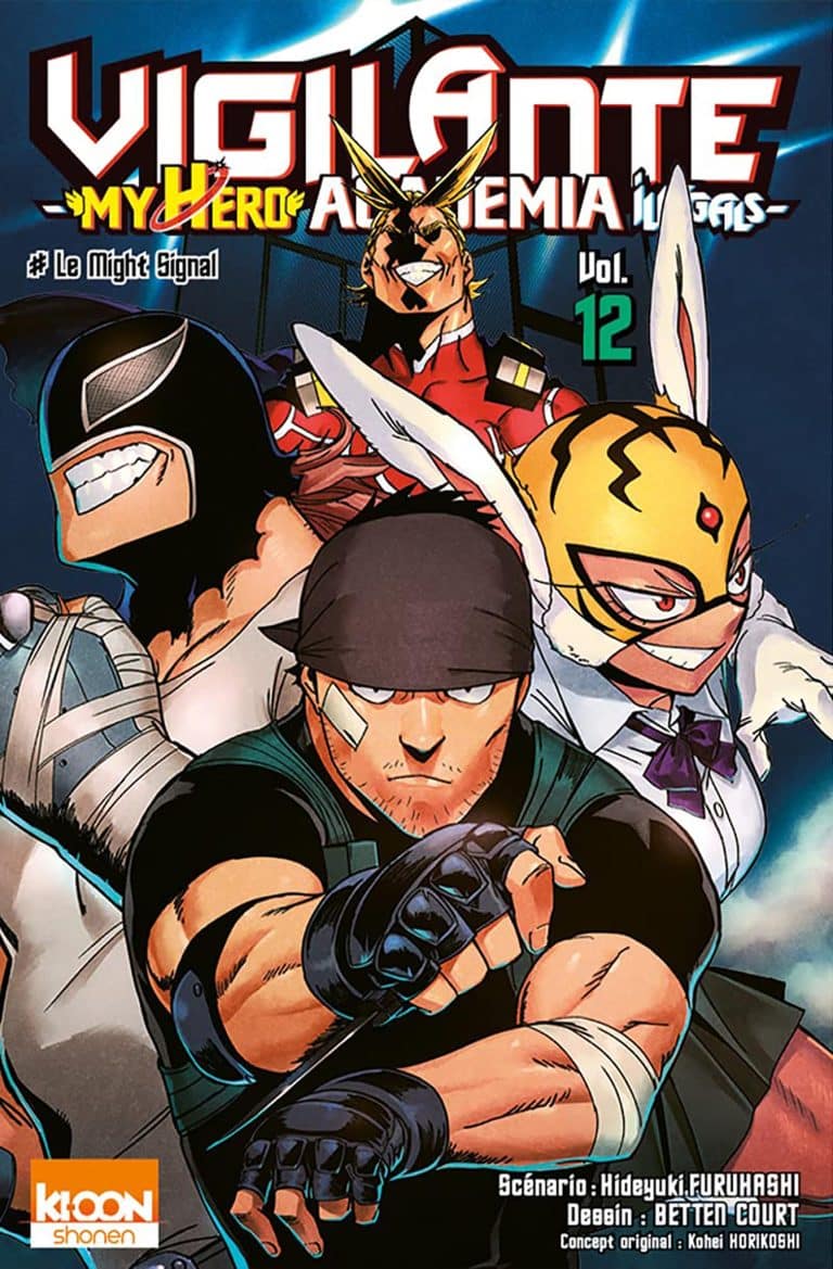 Tome 12 du manga Vigilante : My Hero Academia Illegals.