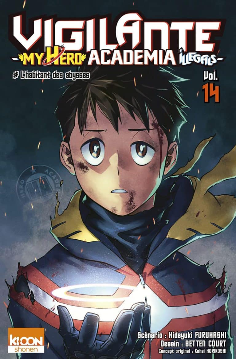 Tome 14 du manga Vigilante : My Hero Academia Illegals.