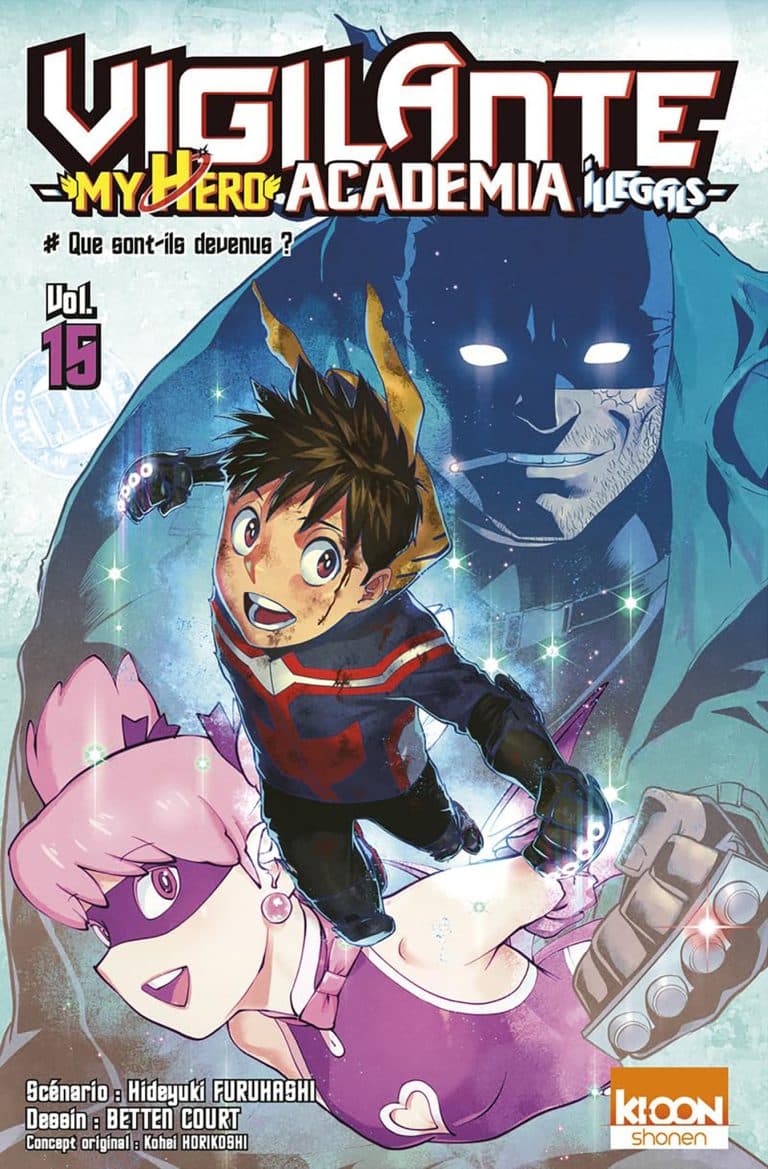 Tome 15 du manga Vigilante : My Hero Academia Illegals.