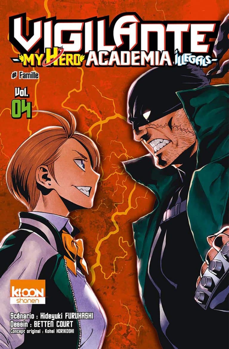 Tome 4 du manga Vigilante : My Hero Academia Illegals.