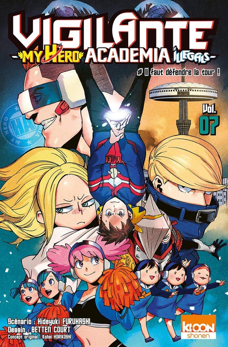 Tome 7 du manga Vigilante : My Hero Academia Illegals.