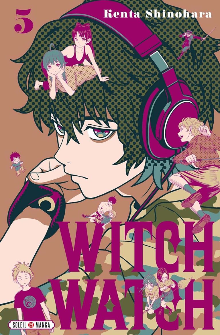 Tome 5 du manga Witch Watch.