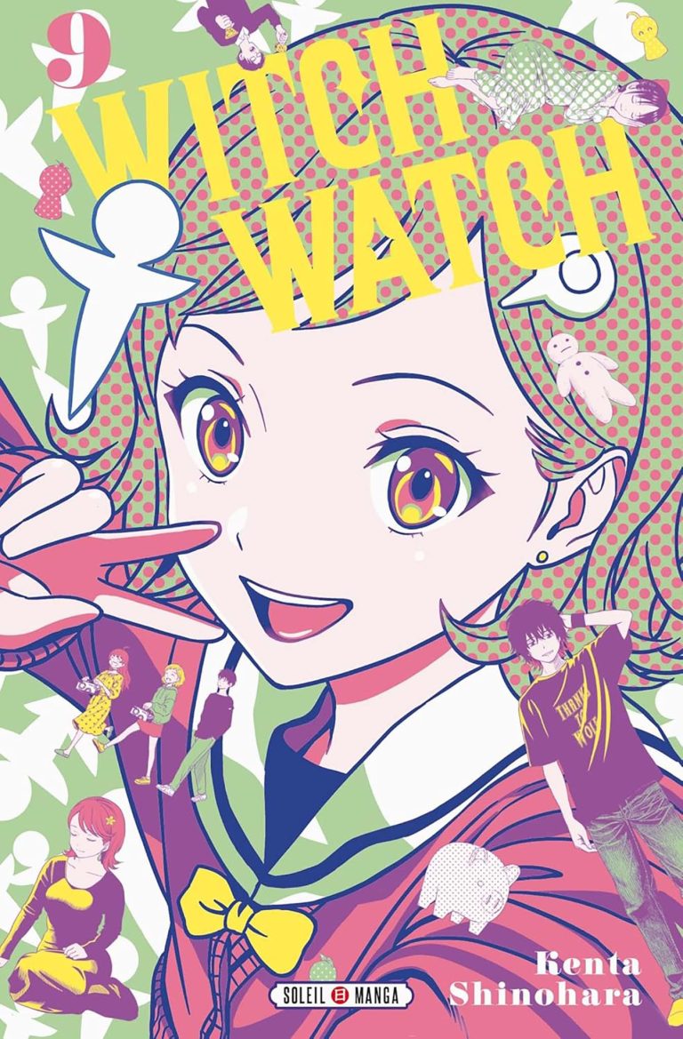 Tome 9 du manga Witch Watch.