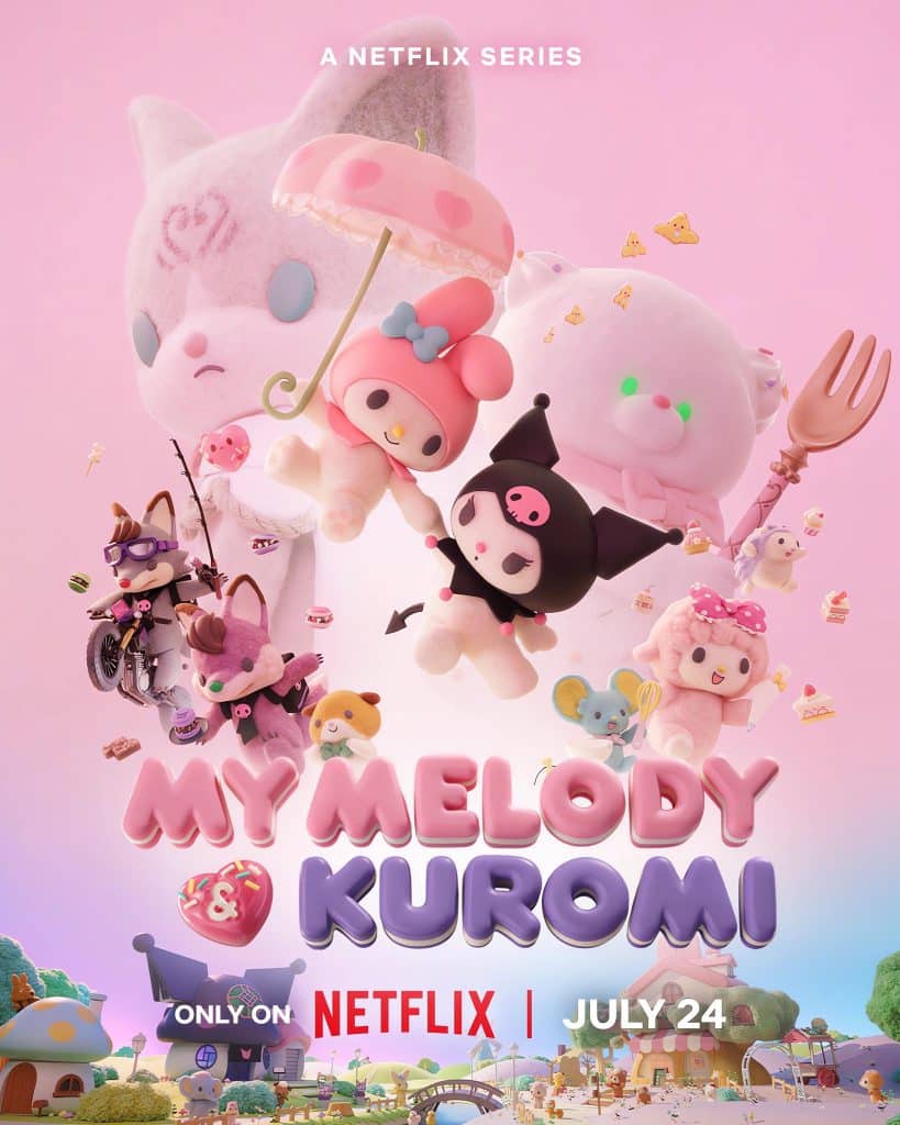 Second visuel pour l'anime My Melody and Kuromi.