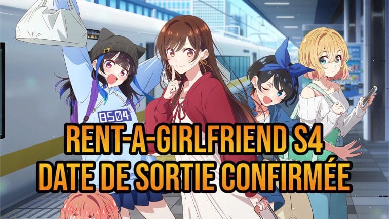 Annonce de la date de sortie de l'anime Rent-a-Girlfriend saison 4.