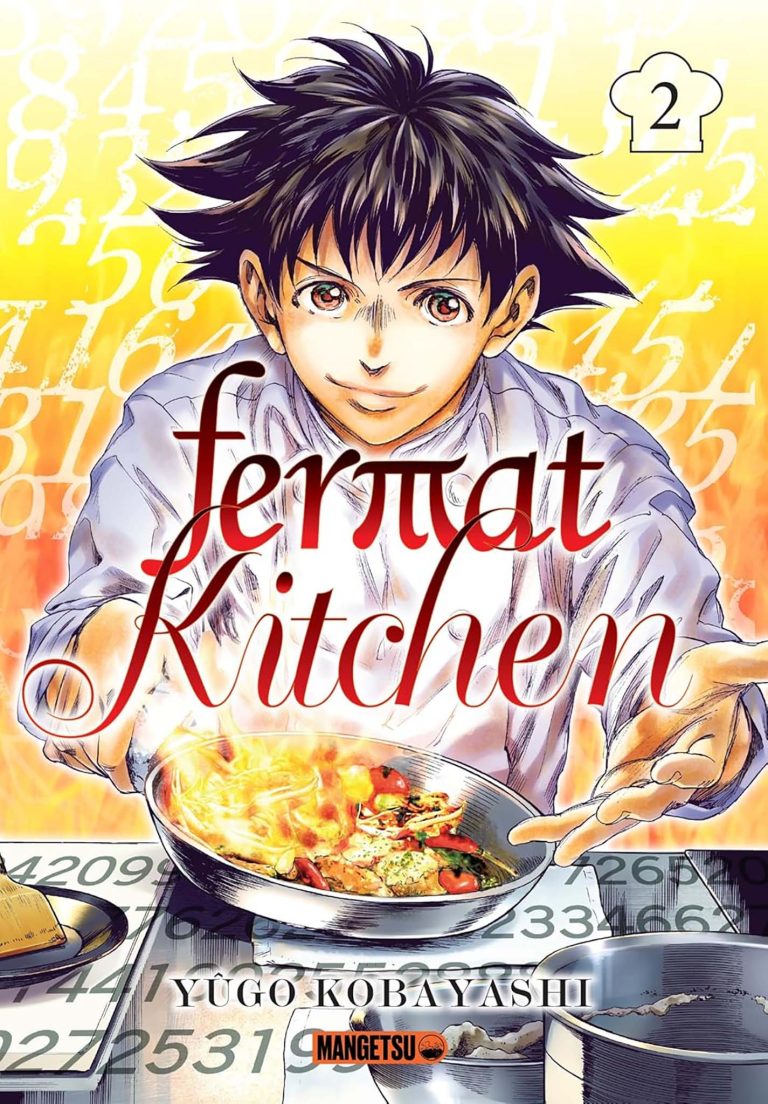 Tome 2 du manga Fermat Kitchen.