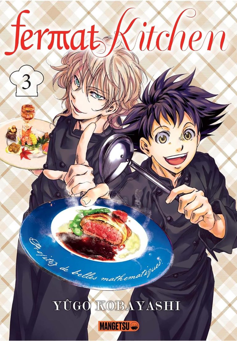 Tome 3 du manga Fermat Kitchen.