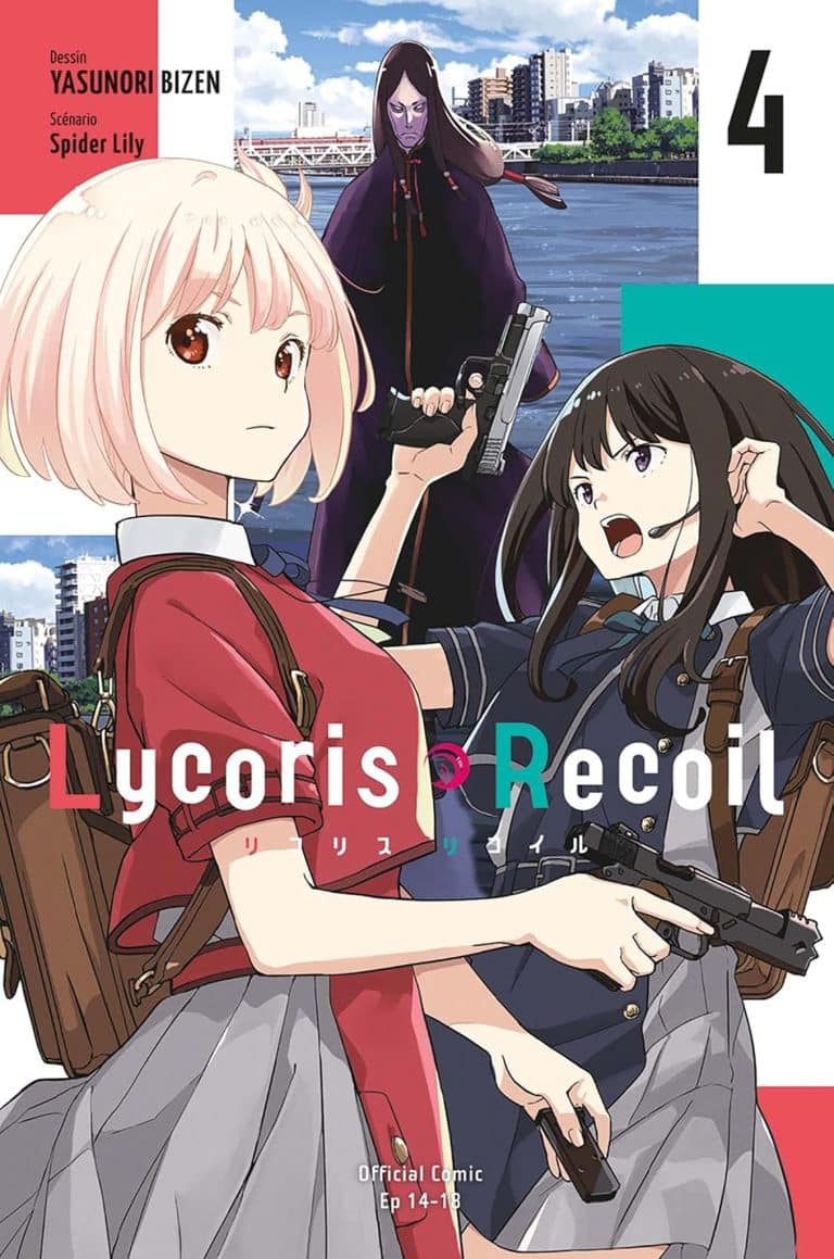 Tome 4 du manga Lycoris Recoil.