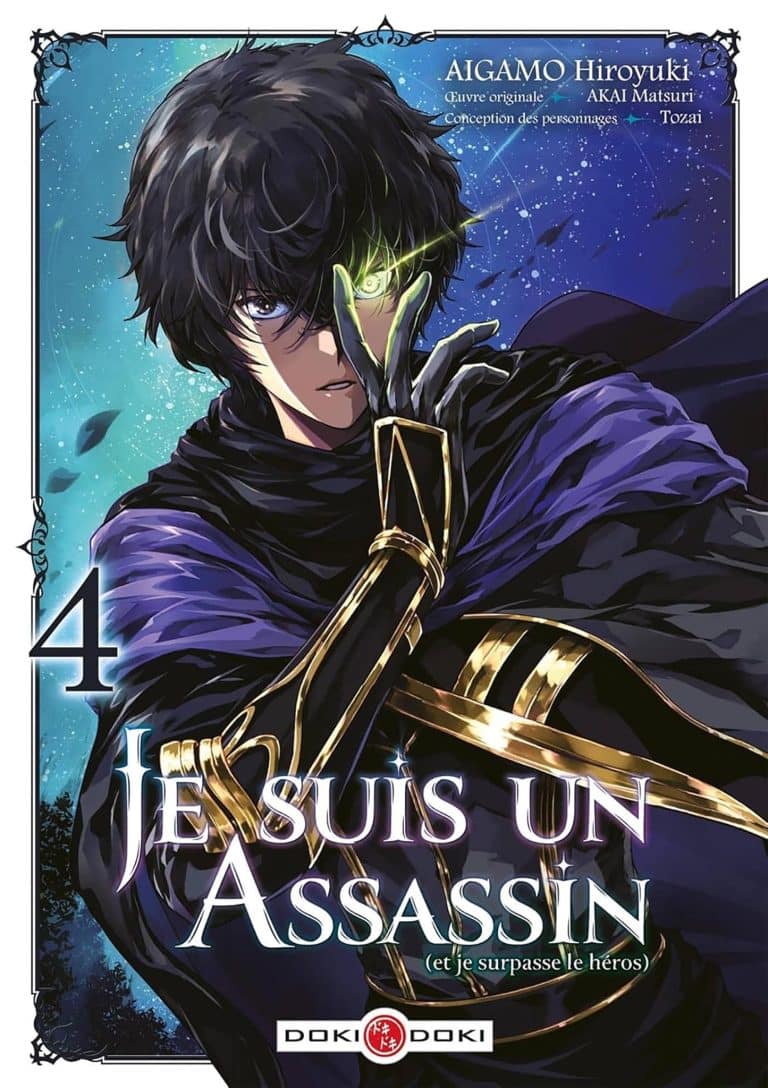 Tome 4 du manga Je suis un assassin (et je surpasse le héros).