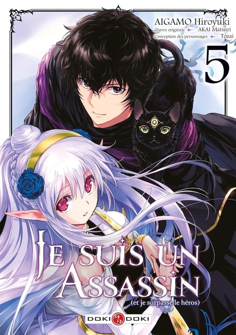 Tome 5 du manga Je suis un assassin (et je surpasse le héros).