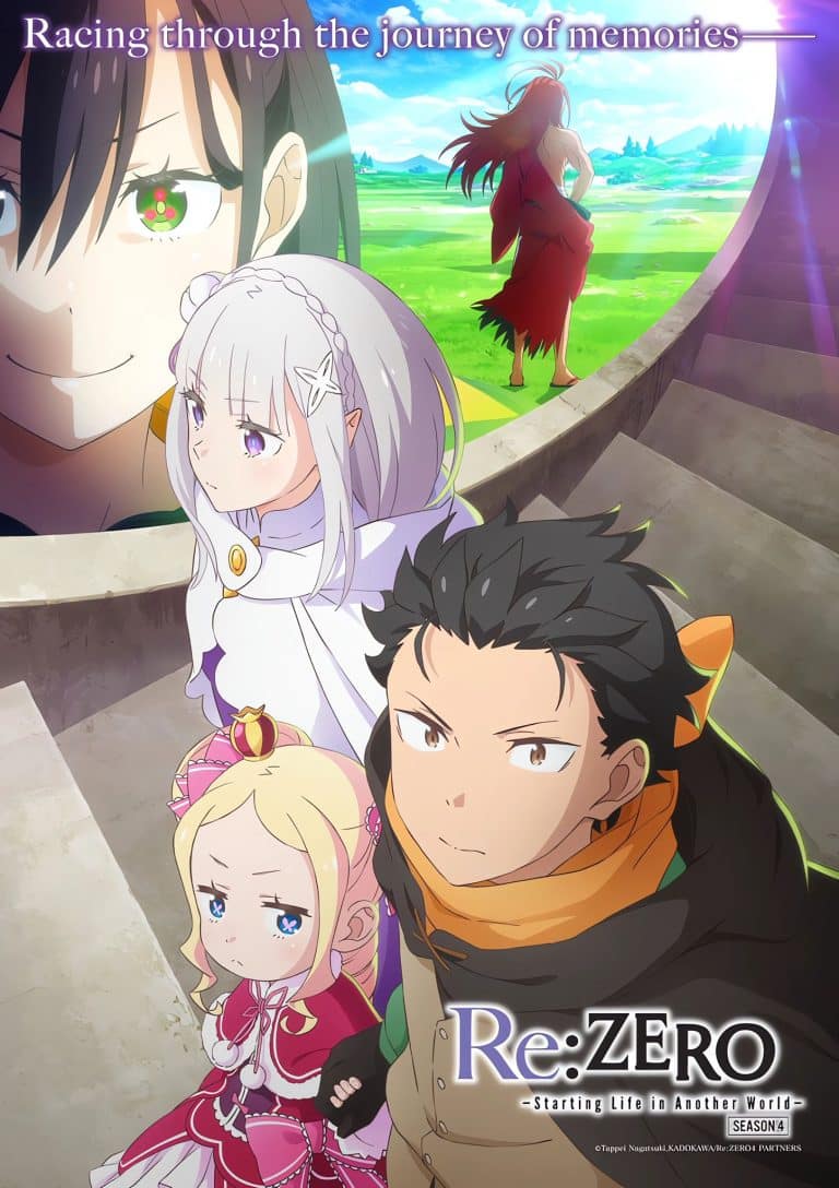 Quatrième visuel en version anglaise pour l'anime Re:ZERO Saison 4.