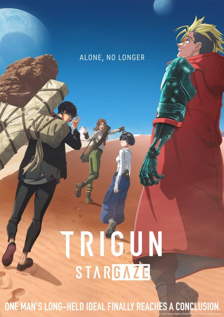 Deuxième visuel version anglaise de l'anime Trigun Stargaze.