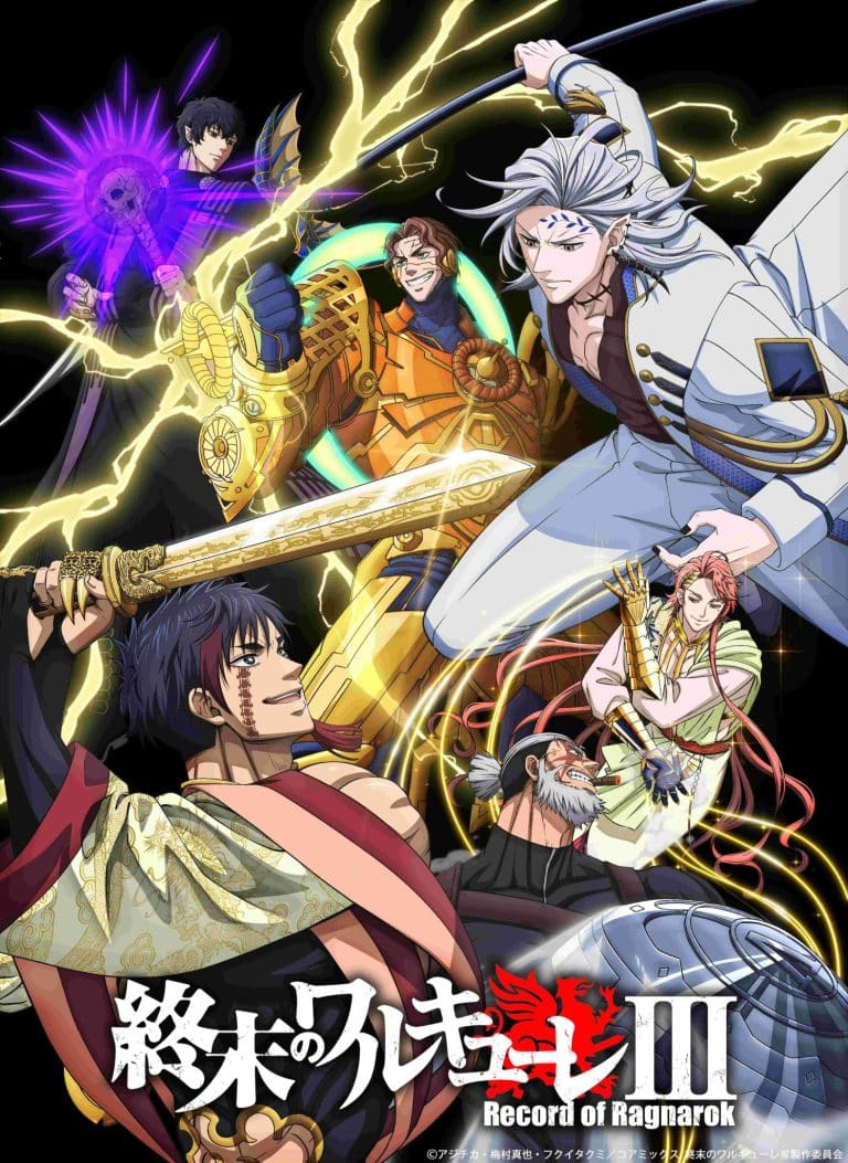 Troisième visuel pour l'anime Valkyrie Apocalypse : Record of Ragnarok saison 3.